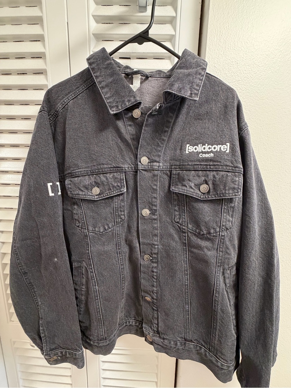 Exclusive solidcore Coach Denim Jacket